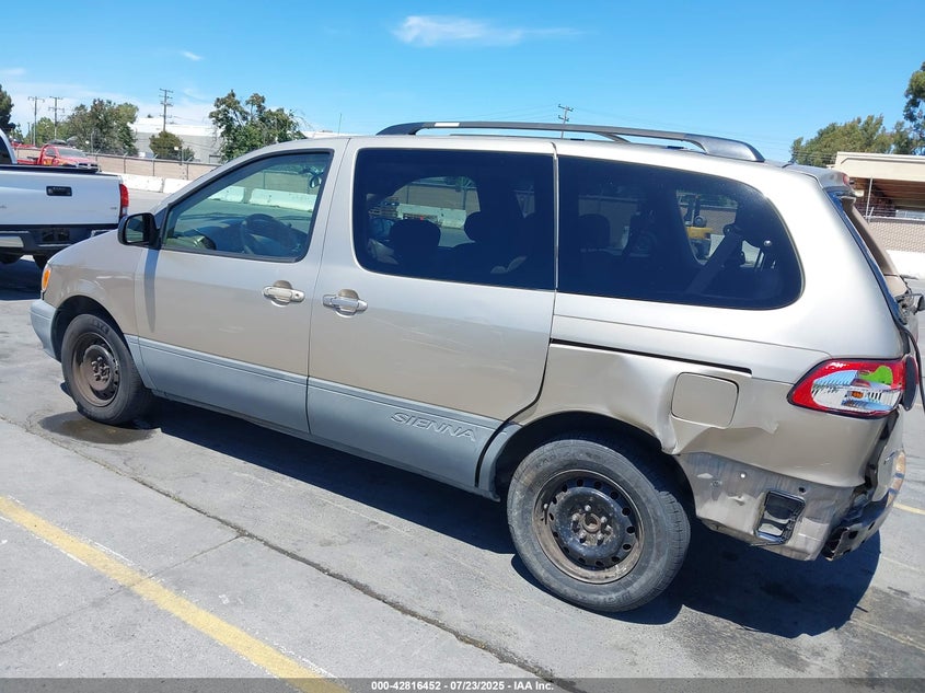 2003 Toyota Sienna Ce VIN: 4T3ZF19C23U525442 Lot: 42816452