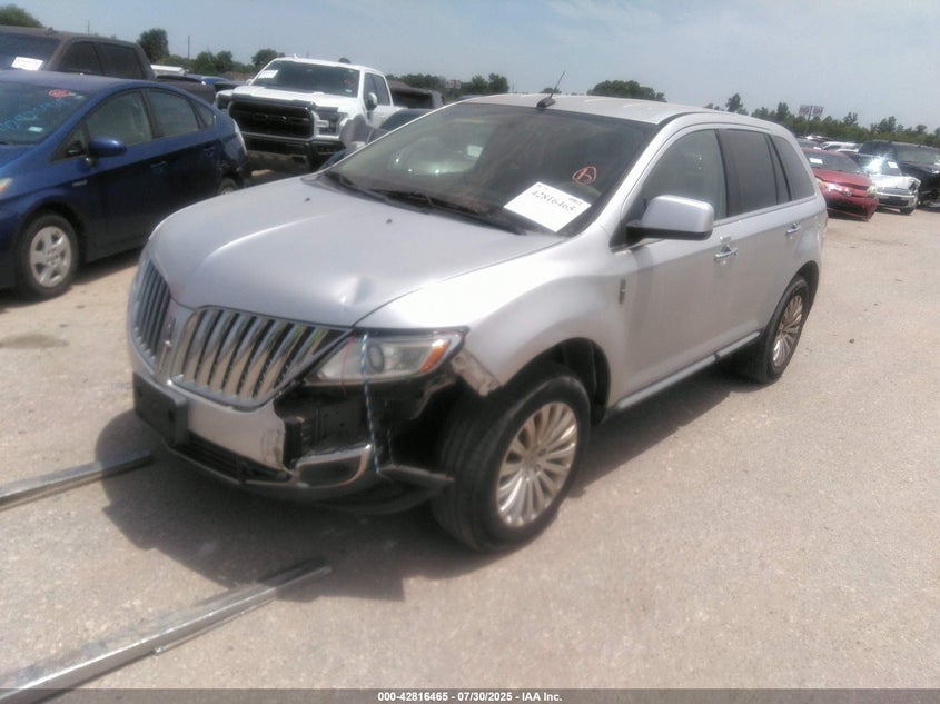 Vin: 2lmdj6jk9bbj04036, lot: 43309954, lincoln mkx 20112