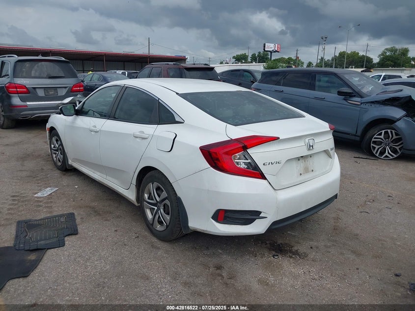 2016 HONDA CIVIC LX - 19XFC2F50GE035509