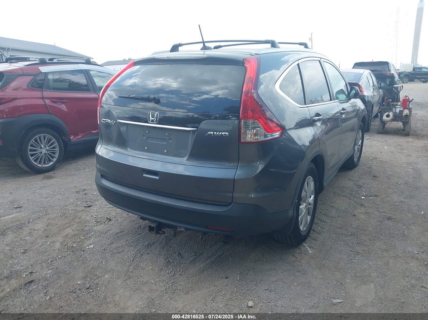 2012 Honda Cr-v 2.4 Cr-V Ex-L grey Lot 111042816525 Vin 2HKRM4H74CH631538