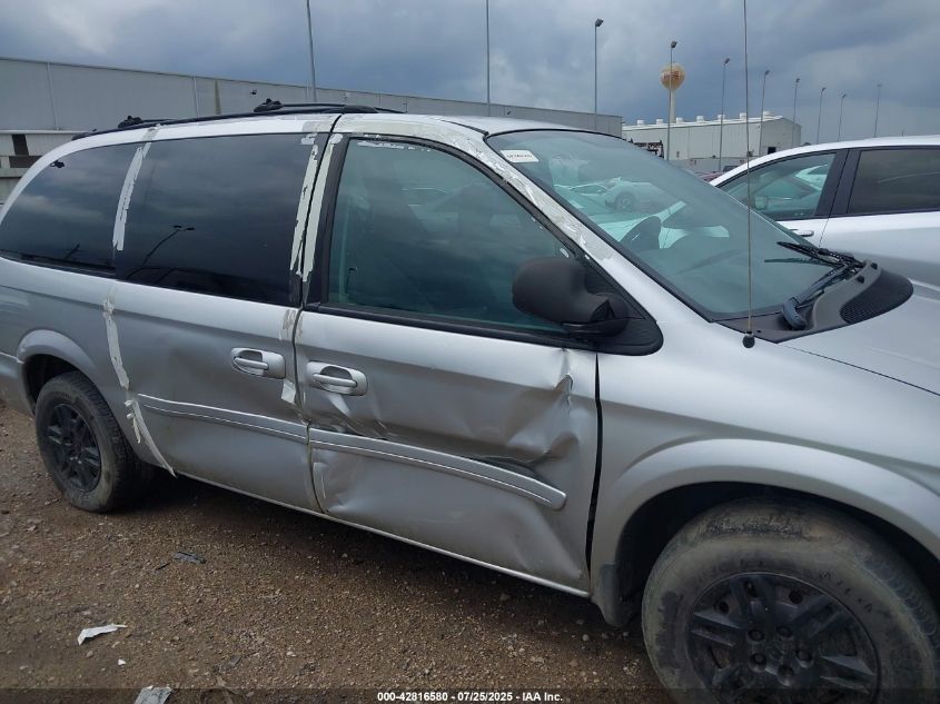 2005 Dodge Grand Caravan Se VIN: 2D4GP24R65R215073 Lot: 42816580