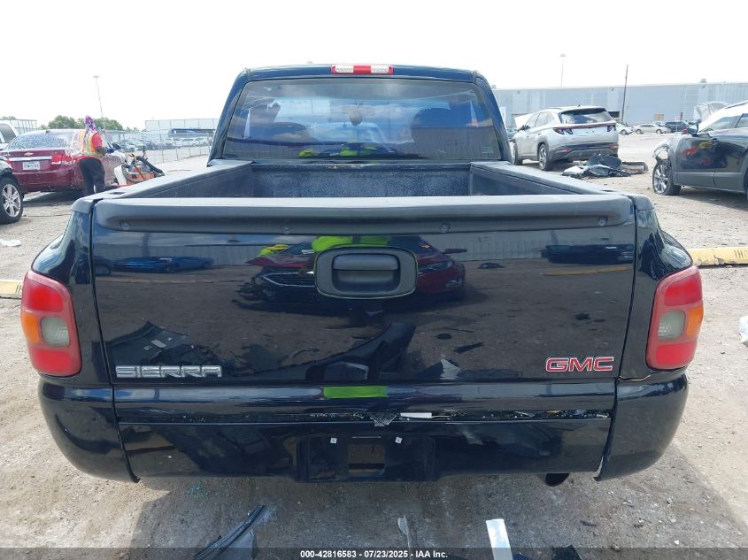 2000 GMC Sierra 1500 Sl VIN: 1GTEC14W1YZ197074 Lot: 42816583