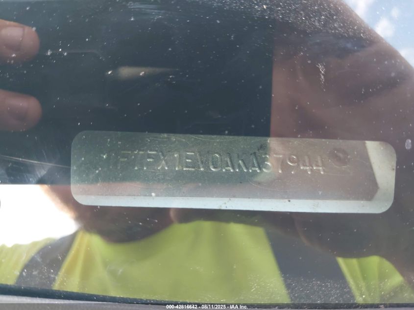 2010 Ford F-150 Fx4/Lariat/Xl/Xlt VIN: 1FTFX1EV0AKA37944 Lot: 42816642