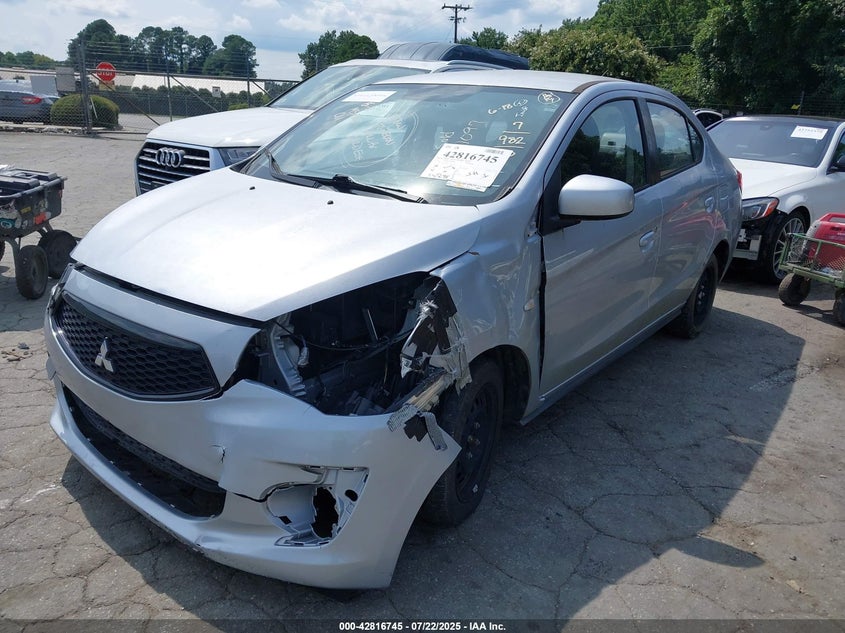 VIN ML32F3FJ4LHF11148 2020 MITSUBISHI MIRAGE G4 ES