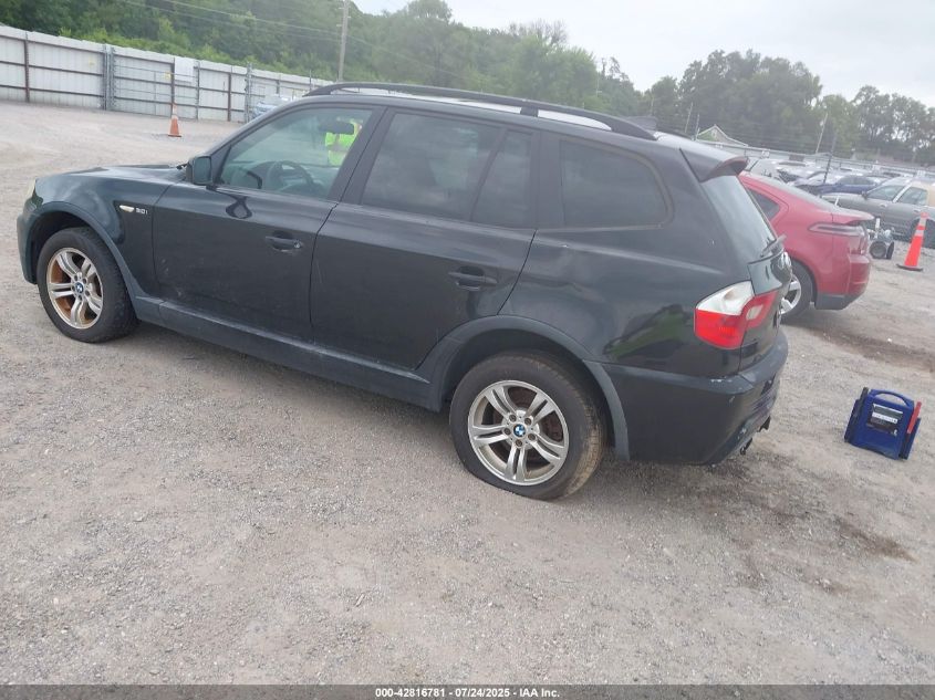 2006 BMW X3 3.0I VIN: WBXPA93496WG90308 Lot: 42816781