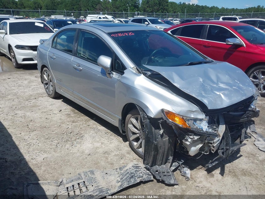 2HGFA55569H700575 2009 Honda Civic Si auction photo 1