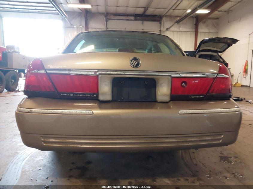 2002 Mercury Grand Marquis Ls VIN: 2MEFM75W32X616749 Lot: 42816830