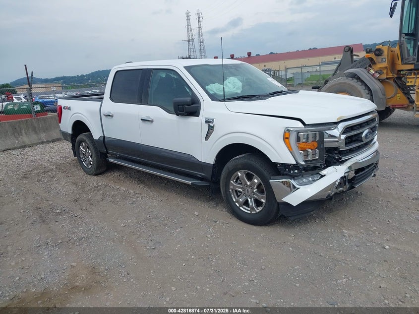 1FTFW1E51NFA25173 2022 Ford F-150 Xlt auction photo 1