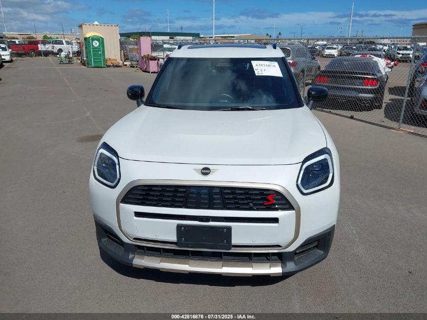 2025 Mini Countryman Cooper S VIN: WMZ23GA07S7S44889 Lot: 42816876