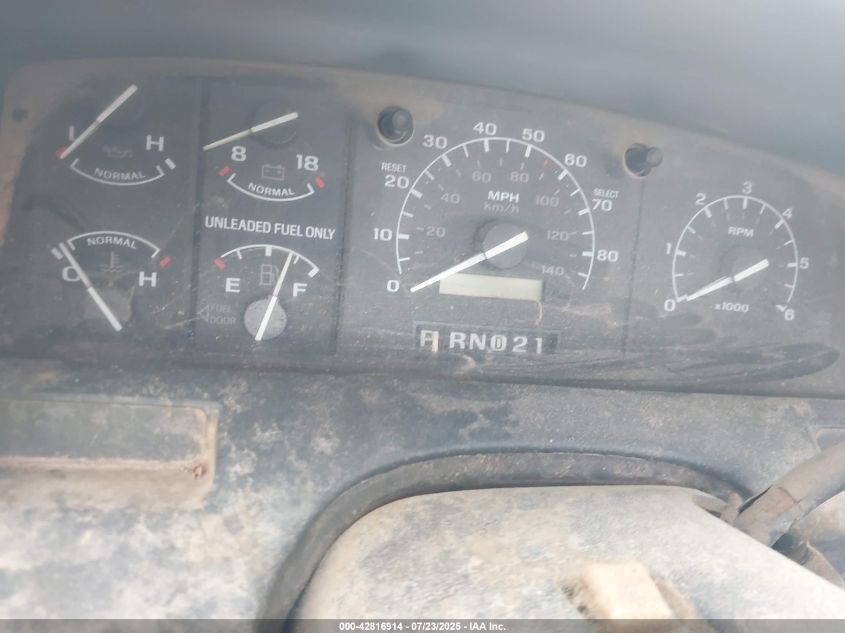 1993 Ford F250 VIN: 1FTHF26H4PLB00833 Lot: 42816914