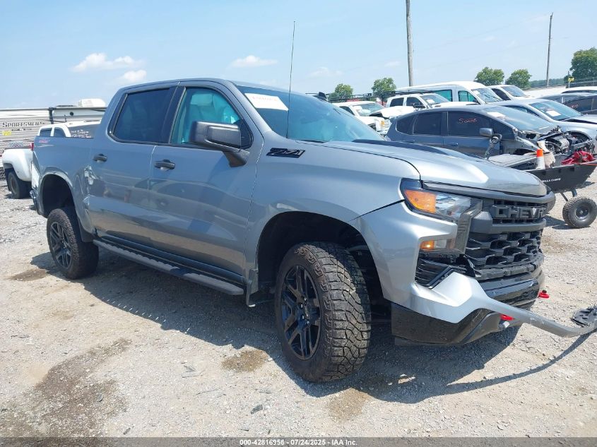 2023 CHEVROLET SILVERADO 1500 4WD  SHORT BED CUSTOM TRAIL BOSS - 3GCUDCED2PG356524