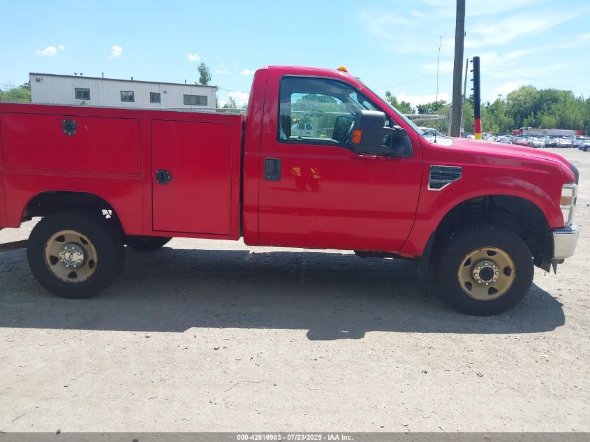 2008 Ford F-350 Xl/Xlt VIN: 1FDWF31528EE22981 Lot: 42816983