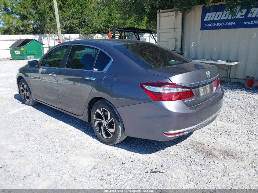 2017 HONDA ACCORD LX 1HGCR2F36HA217009