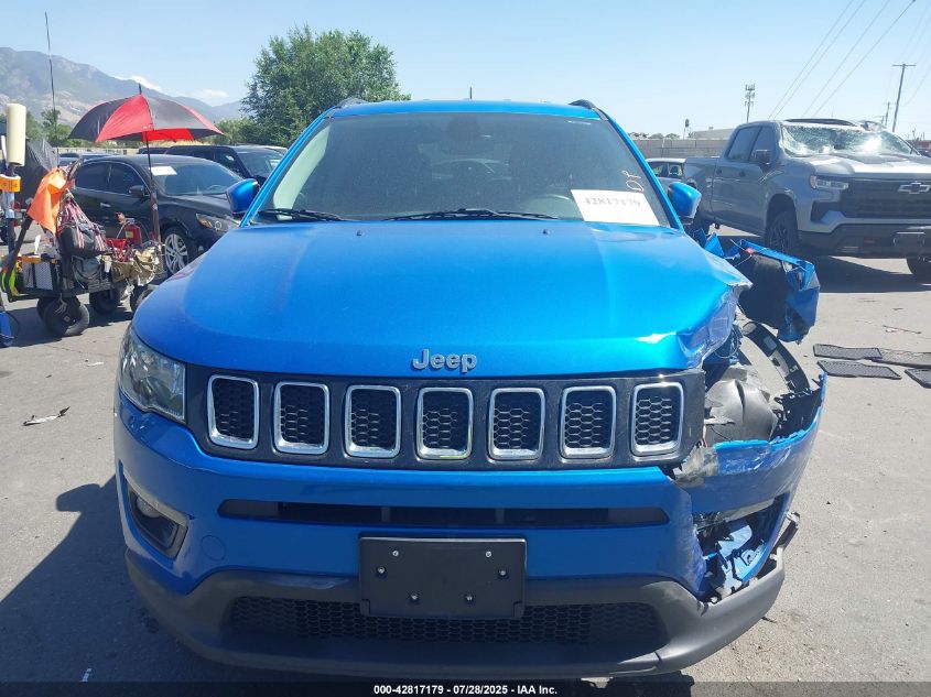 2018 Jeep Compass Latitude 4X4 VIN: 3C4NJDBB0JT256569 Lot: 42817179