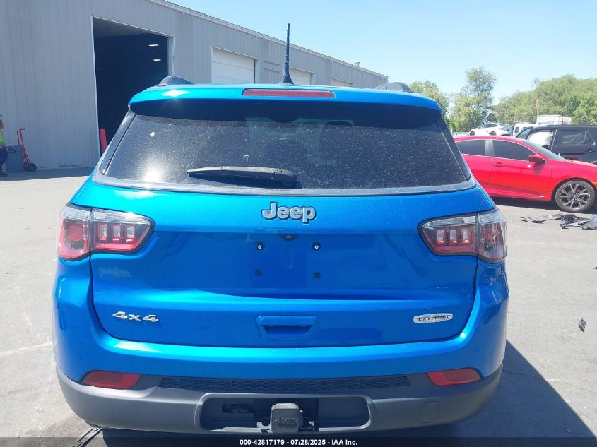 2018 Jeep Compass Latitude 4X4 VIN: 3C4NJDBB0JT256569 Lot: 42817179