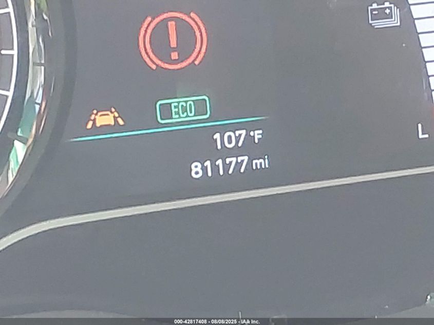 2020 Hyundai Kona Electric Limited VIN: KM8K33AG1LU089471 Lot: 42817408