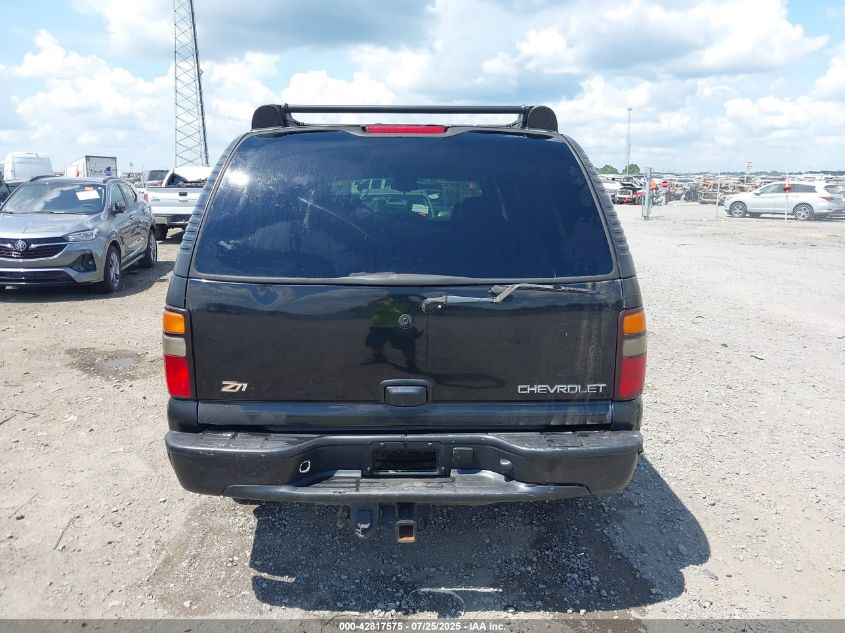 2005 Chevrolet Suburban 1500 Z71 VIN: 3GNFK16Z75G196691 Lot: 42817575