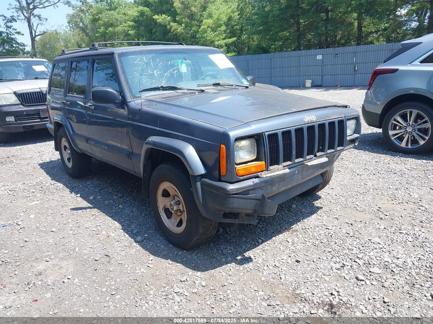 1J4FF48S71L572604 2001 Jeep Cherokee Sport auction photo 1