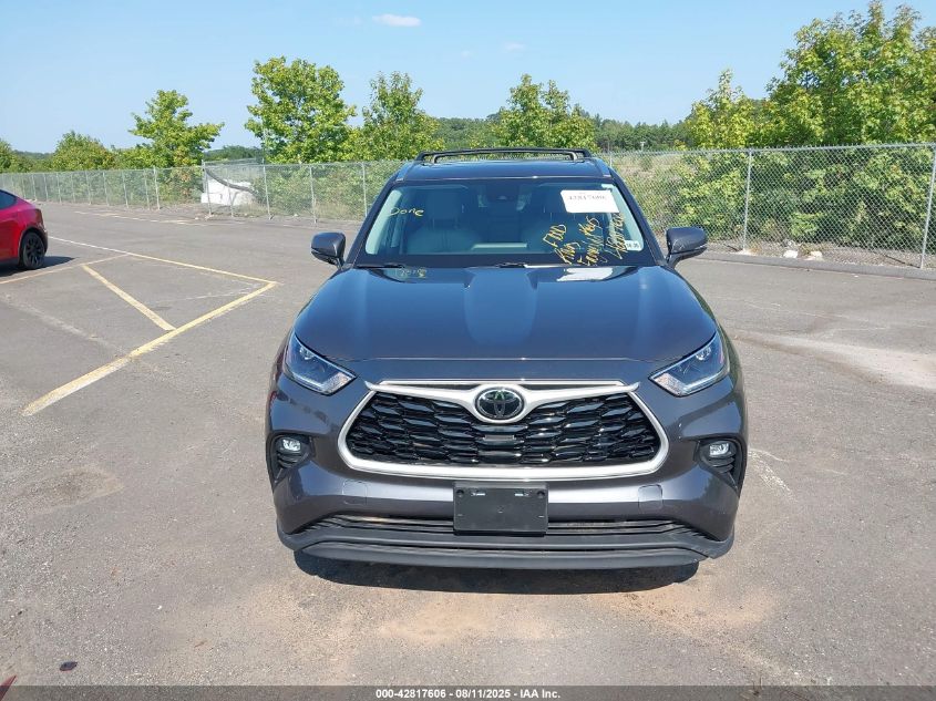 2021 Toyota Highlander Xle VIN: 5TDGZRBH4MS558710 Lot: 42817606