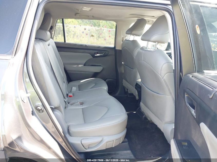 2021 Toyota Highlander Xle VIN: 5TDGZRBH4MS558710 Lot: 42817606