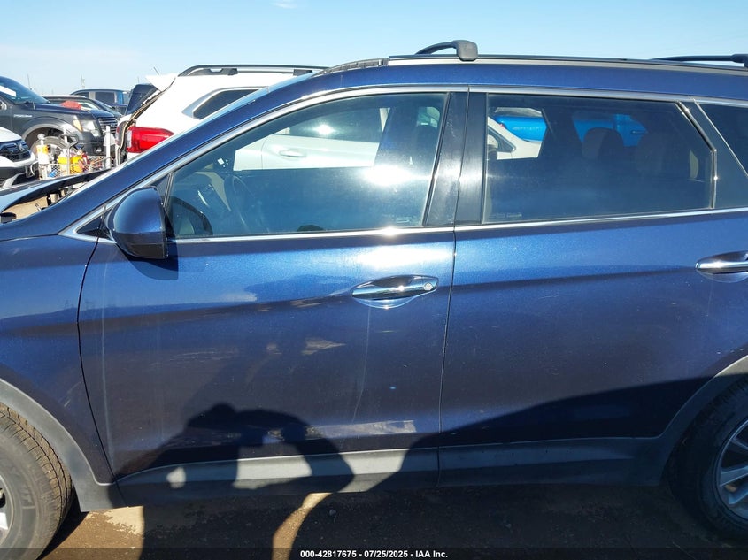 2017 HYUNDAI SANTA FE SE - KM8SM4HF1HU228828