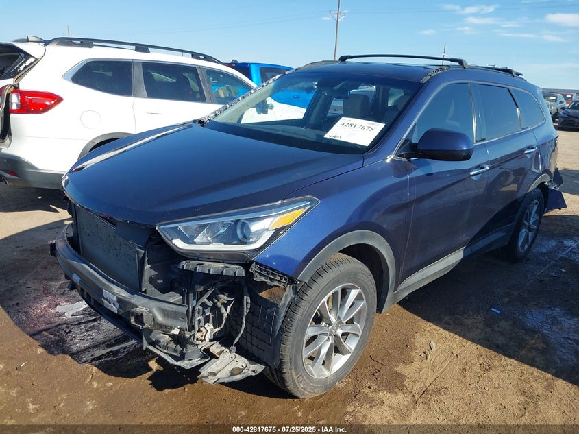 2017 HYUNDAI SANTA FE SE - KM8SM4HF1HU228828