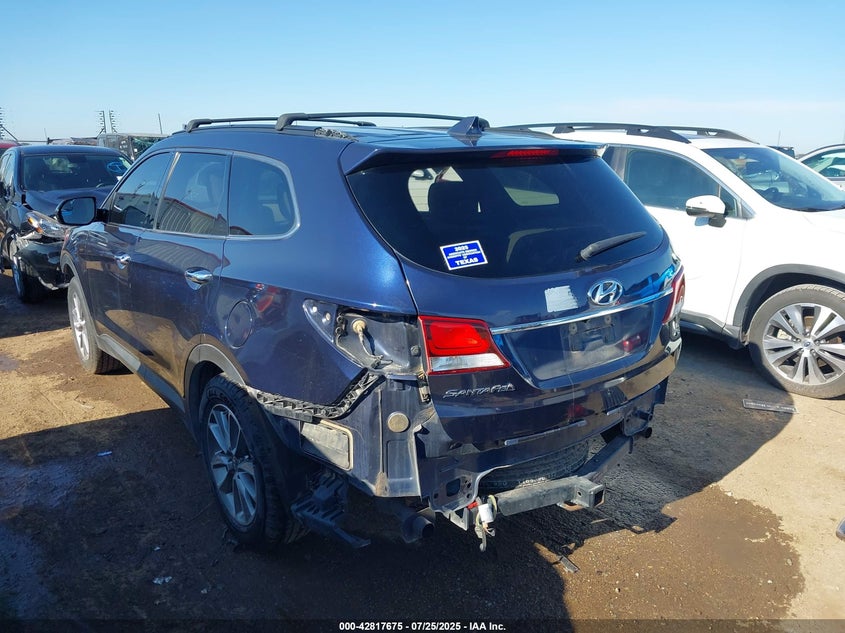 2017 HYUNDAI SANTA FE SE - KM8SM4HF1HU228828