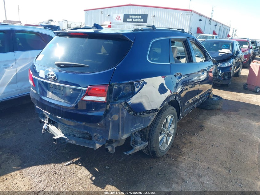 2017 HYUNDAI SANTA FE SE - KM8SM4HF1HU228828