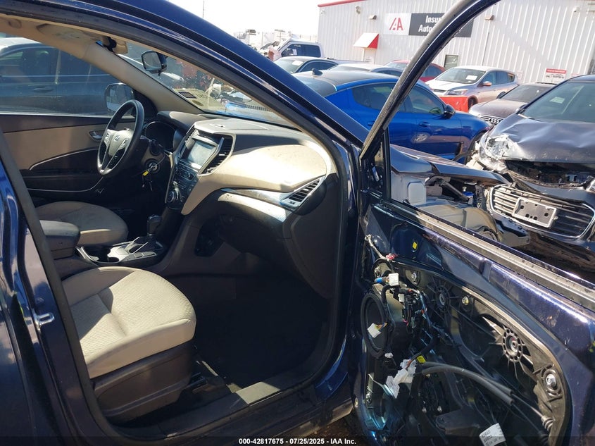 2017 HYUNDAI SANTA FE SE - KM8SM4HF1HU228828