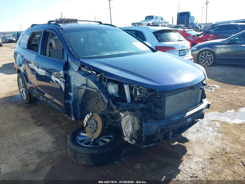 2017 HYUNDAI SANTA FE SE - KM8SM4HF1HU228828