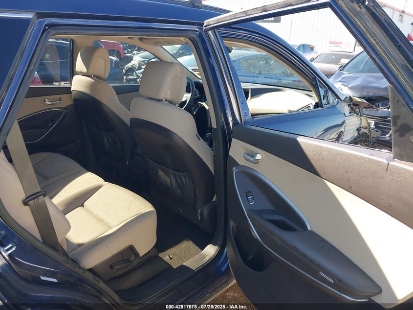 2017 HYUNDAI SANTA FE SE - KM8SM4HF1HU228828