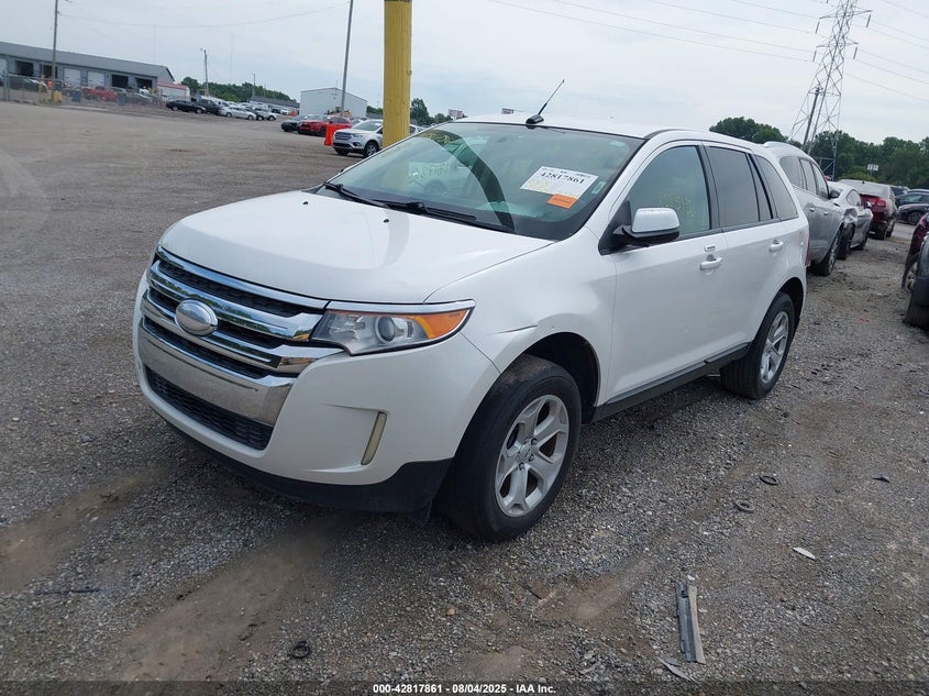 Vin: 2fmdk3jc4dbc96064, lot: 43311350, ford edge sel 20132