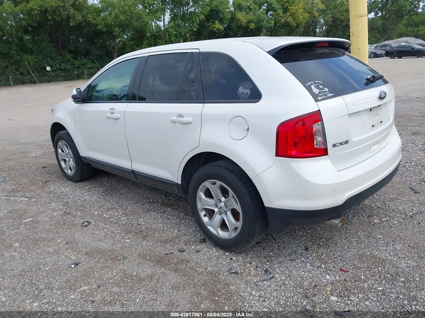 Vin: 2fmdk3jc4dbc96064, lot: 43311350, ford edge sel 20133