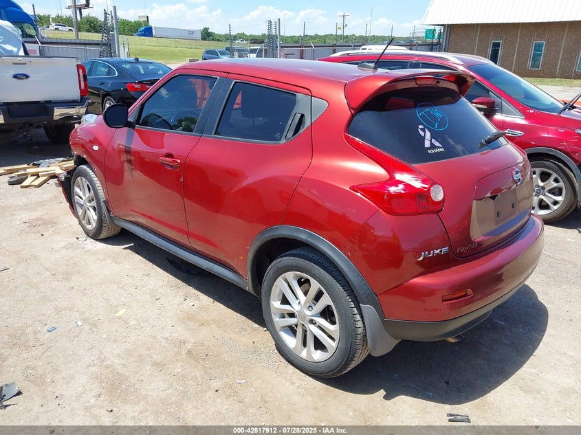 Vin: jn8af5mr5bt020677, lot: 43311401, nissan juke sv 20113