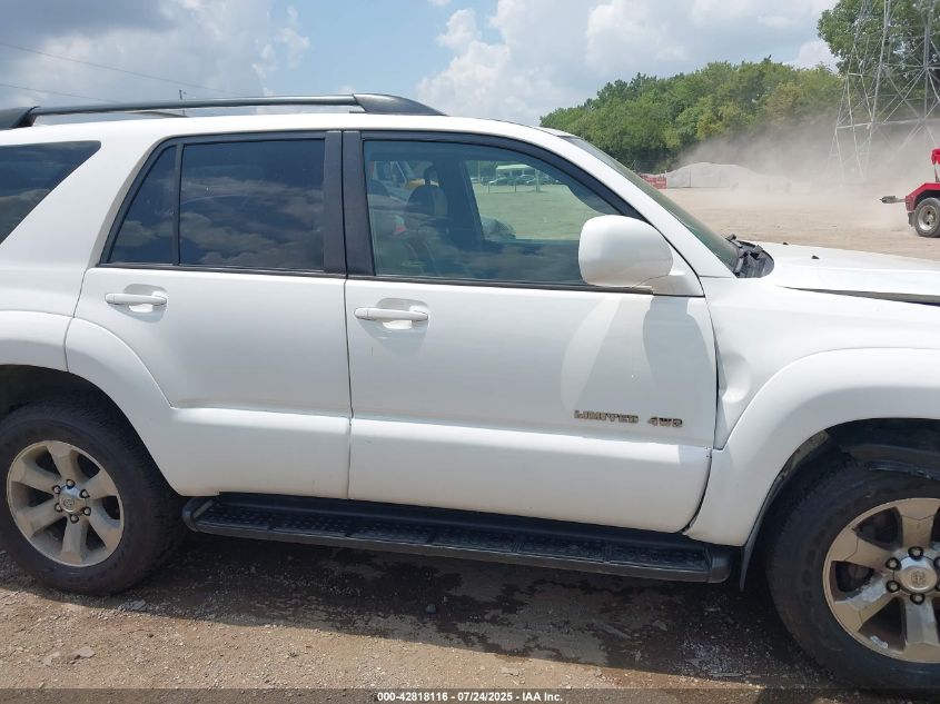 2006 Toyota 4Runner Limited V6 VIN: JTEBU17R960089868 Lot: 42818116