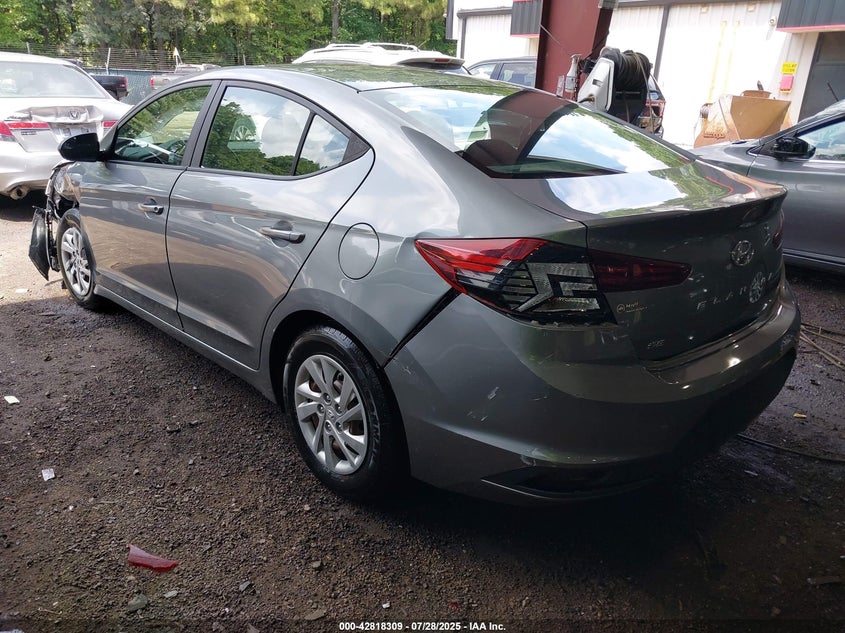 2019 HYUNDAI ELANTRA SE - KMHD74LF9KU788806