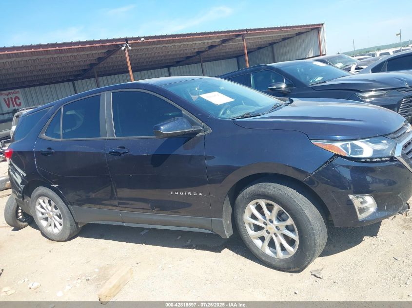 2020 Chevrolet Equinox Fwd Ls VIN: 3GNAXHEV0LS597769 Lot: 42818597