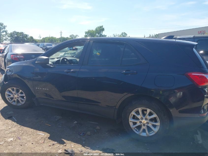 2020 Chevrolet Equinox Fwd Ls VIN: 3GNAXHEV0LS597769 Lot: 42818597