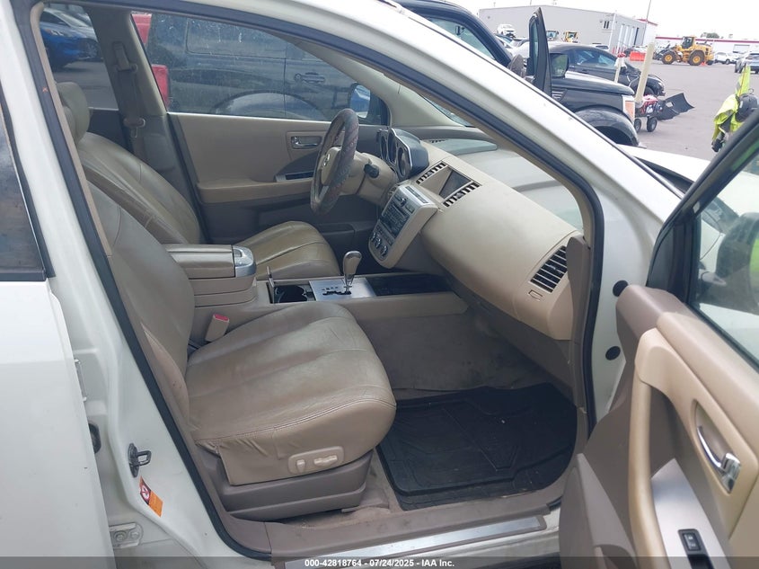 2007 Nissan Murano Sl VIN: JN8AZ08TX7W514250 Lot: 42818764