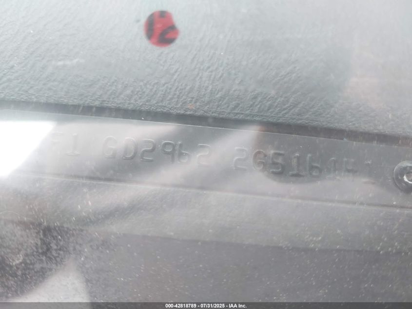 2002 Subaru Impreza Wrx VIN: JF1GD29622G516141 Lot: 42818789