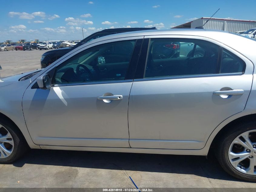 2012 Ford Fusion Se VIN: 3FAHP0HGXCR187886 Lot: 42818918