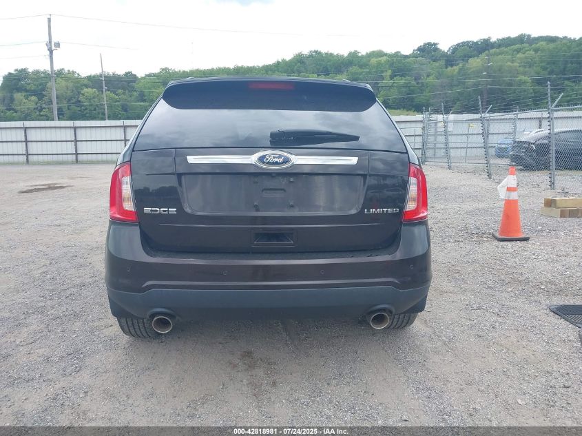 2013 Ford Edge Limited VIN: 2FMDK4KC8DBA60179 Lot: 42818981