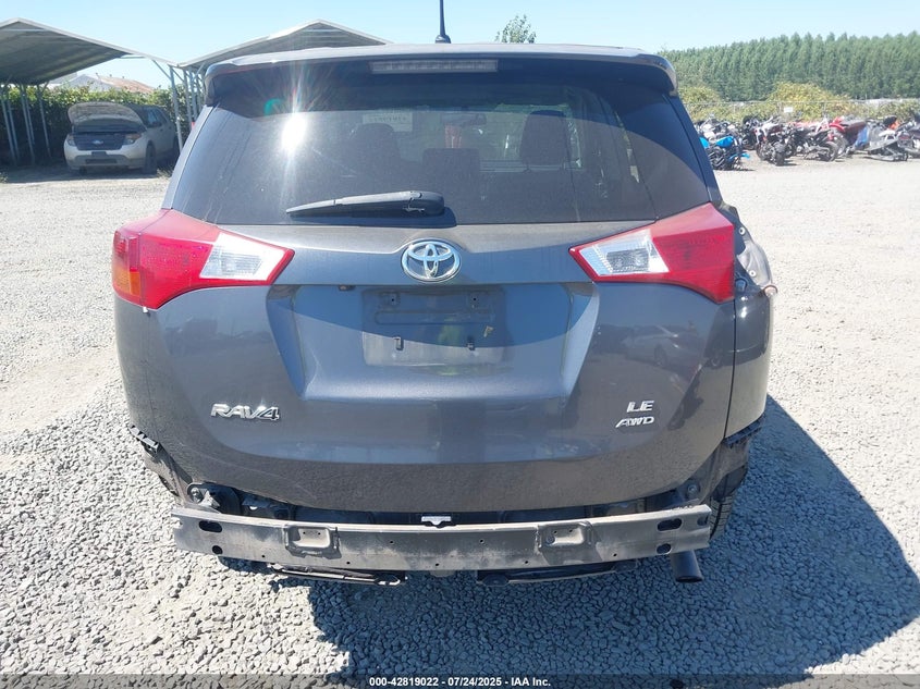 2013 TOYOTA RAV4 LE - 2T3BFREV7DW027603