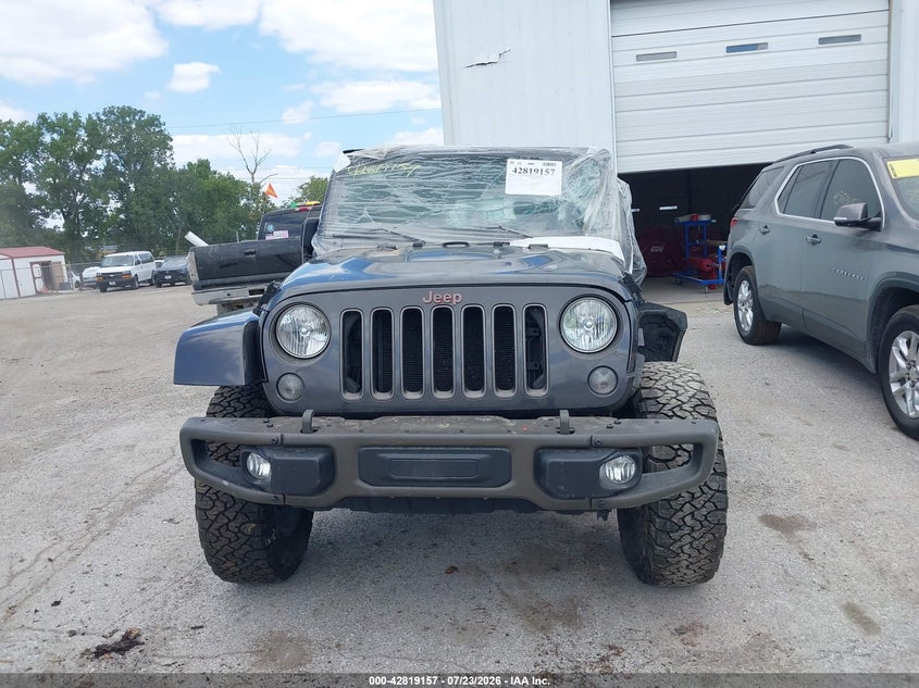 2016 JEEP WRANGLER SPORT UTILITY VEHICLE 3.6L V-6 DOHC, VVT, 285HP