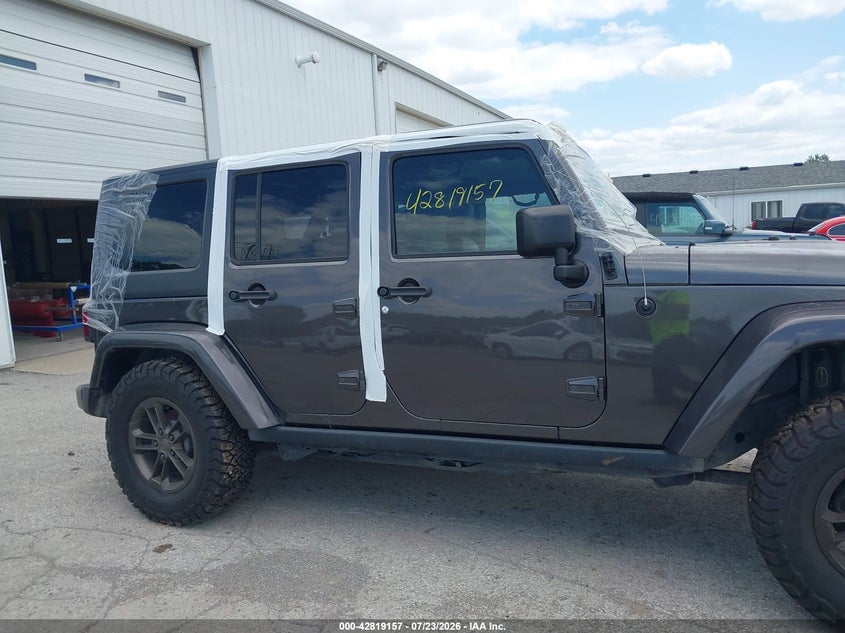 2016 JEEP WRANGLER SPORT UTILITY VEHICLE 3.6L V-6 DOHC, VVT, 285HP