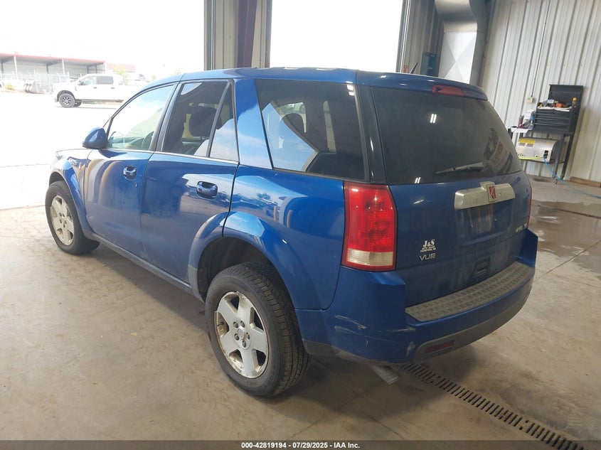 2006 Saturn Vue V6 blue other gasoline 5GZCZ63496S860415 photo #4