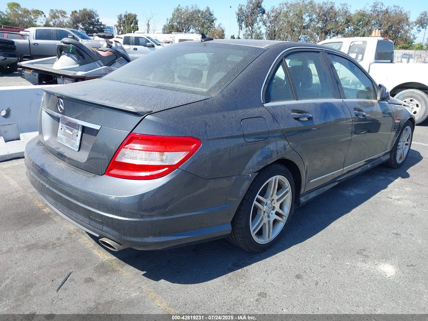 2008 Mercedes-Benz C 350 Sport VIN: WDDGF56X48F189068 Lot: 42819231
