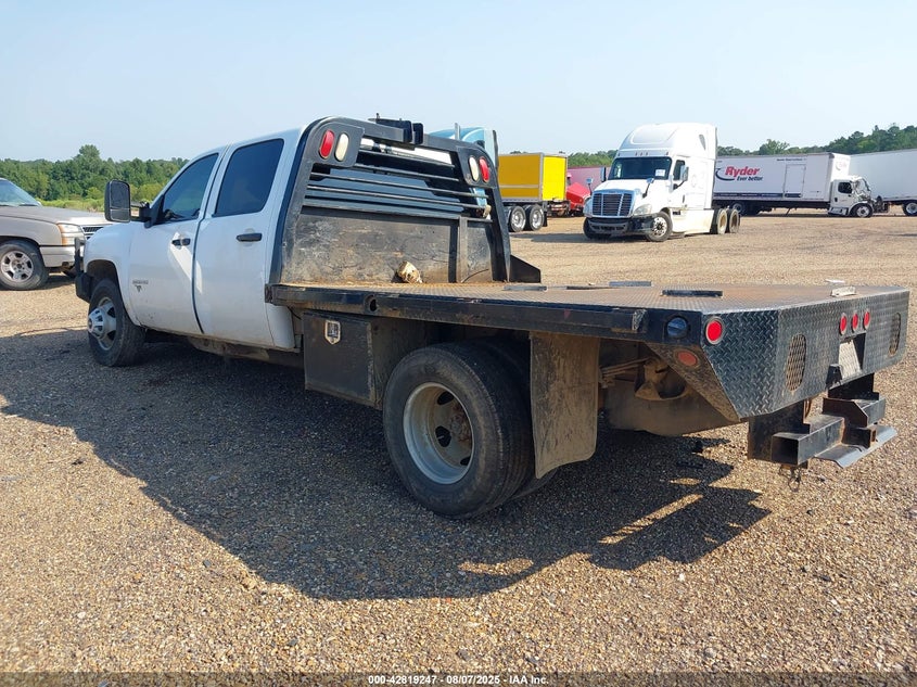 2014 Chevrolet Silverado 3500Hd Chassis Work Truck white truck flexible 1GB4KZCG2EF161807 photo #4