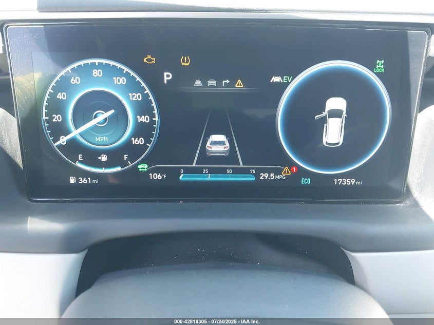 2023 HYUNDAI TUCSON HYBRID 1.6L I-4 DI, DOHC, V(VIN: KM8JFCA15PU090207