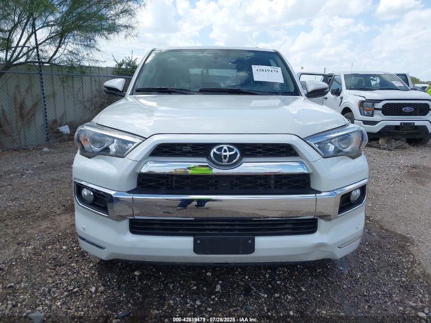 2016 Toyota 4Runner Limited VIN: JTEZU5JRXG5142578 Lot: 42819479